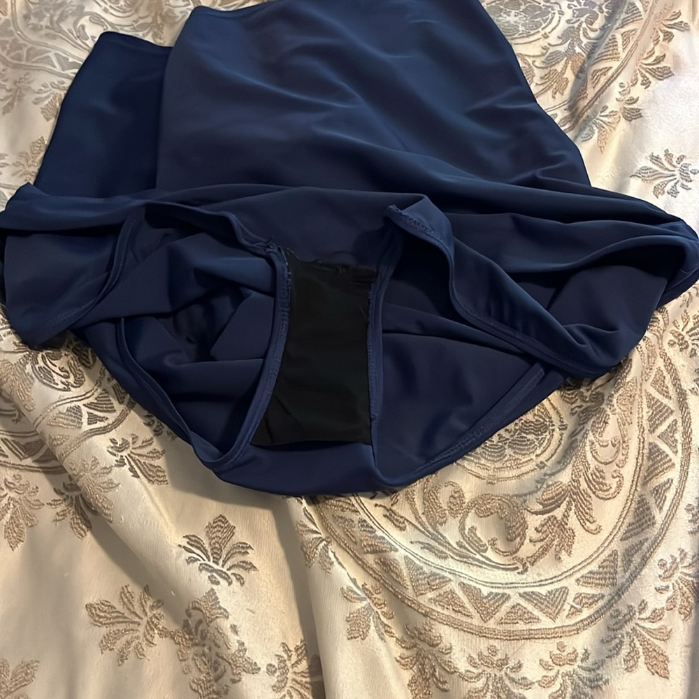 Mazu Swim swim skirt with lining, size 20W, navy blue - Picture 6 of 7